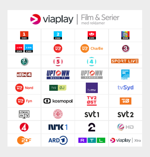 Waoo Play Lille TV-pakke